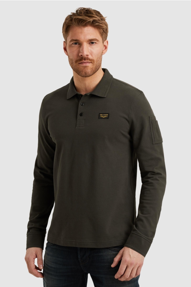 POLO MET LANGE MOUWEN PPS2508899 8039